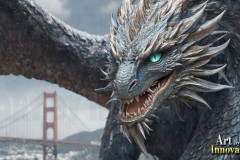 The Dragon God Bahamut Dominates the Sky, Passing Devine Judgment