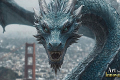 The Dragon God Bahamut Dominates the Sky, Passing Devine Judgment