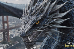 The Dragon God Bahamut Dominates the Sky, Passing Devine Judgment