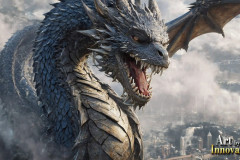 The Dragon God Bahamut Dominates the Sky, Passing Devine Judgment