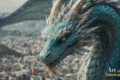 The Dragon God Bahamut Dominates the Sky, Passing Devine Judgment