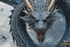 The Dragon God Bahamut Dominates the Sky, Passing Devine Judgment