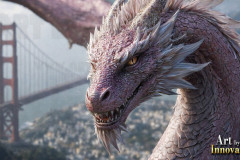 The Dragon God Bahamut Dominates the Sky, Passing Devine Judgment