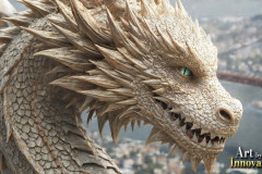 The Dragon God Bahamut Dominates the Sky, Passing Devine Judgment