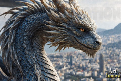 The Dragon God Bahamut Dominates the Sky, Passing Devine Judgment