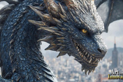 The Dragon God Bahamut Dominates the Sky, Passing Devine Judgment