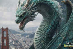 The Dragon God Bahamut Dominates the Sky, Passing Devine Judgment