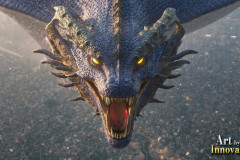 The Dragon God Bahamut Dominates the Sky, Passing Devine Judgment