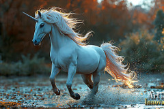 Unicorns, the Myth the Legend, the Fantasy Flying Horse.