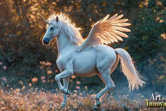 Unicorns, the Myth the Legend, the Fantasy Flying Horse.