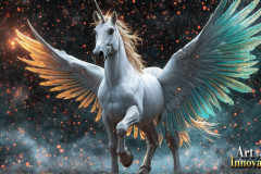 Unicorns, the Myth the Legend, the Fantasy Flying Horse.