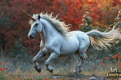 Unicorns, the Myth the Legend, the Fantasy Flying Horse.
