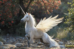 Unicorns, the Myth the Legend, the Fantasy Flying Horse.