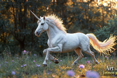 Unicorns, the Myth the Legend, the Fantasy Flying Horse.