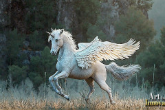 Unicorns, the Myth the Legend, the Fantasy Flying Horse.