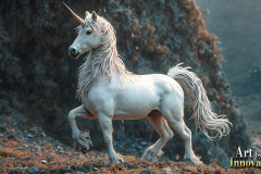 Unicorns, the Myth the Legend, the Fantasy Flying Horse.