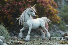 Unicorns, the Myth the Legend, the Fantasy Flying Horse.