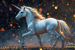 Unicorns, the Myth the Legend, the Fantasy Flying Horse.