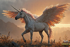 Unicorns,the Myth the Legend,the Fantasy Flying Horse.
