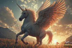 Unicorns,the Myth the Legend,the Fantasy Flying Horse.