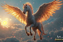 Unicorns, the Myth the Legend, the Fantasy Flying Horse.