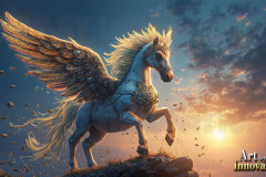 Unicorns, the Myth the Legend, the Fantasy Flying Horse.