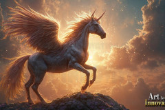 Unicorns, the Myth the Legend, the Fantasy Flying Horse.