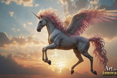 Unicorns, the Myth the Legend, the Fantasy Flying Horse.
