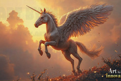 Unicorns, the Myth the Legend, the Fantasy Flying Horse.