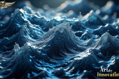 Blue Artistic Graphic Textures Designs