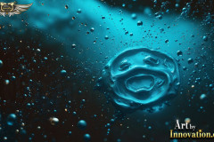 Blue Artistic Graphic Textures Designs