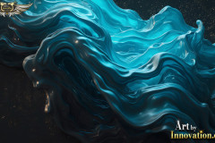 Blue Artistic Graphic Textures Designs