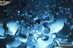 Blue Artistic Graphic Textures Designs