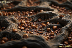 rown Artistic Graphic Textures Designs