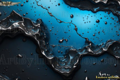 Dark Fluids in Motion Artistic Graphic Textures Designs