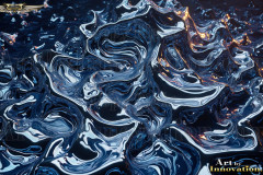 Dark Fluids in Motion Artistic Graphic Textures Designs