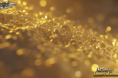 Gold Artistic Graphic Textures Designs