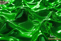 Green & Black Artistic Graphic Textures Designs