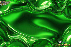 Green & Black Artistic Graphic Textures Designs