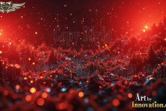 Red Artistic Graphic Textures Designs