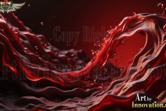 Red Artistic Graphic Textures Designs