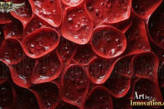 Red Artistic Graphic Textures Designs