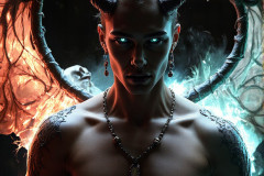 Hot & Sexy Male Succubus Demon,Deep within the ruins of Hell.