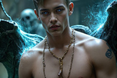 Hot & Sexy Male Succubus Demon,Deep within the ruins of Hell.