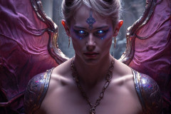 Hot & Sexy Male Succubus Demon,Deep within the ruins of Hell.