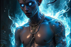 Hot & Sexy Male Succubus Demon,Deep within the ruins of Hell.