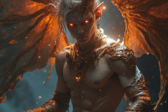 Hot & Sexy Male Succubus Demon,Deep within the ruins of Hell.