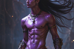 Hot & Sexy Male Succubus Demon,Deep within the ruins of Hell.