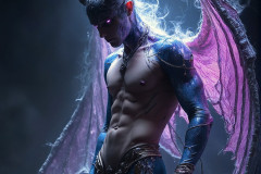 Hot & Sexy Male Succubus Demon,Deep within the ruins of Hell.