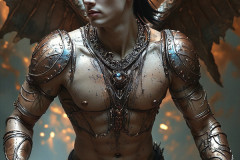 Hot & Sexy Male Succubus Demon,Deep within the ruins of Hell.